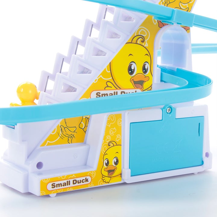 Duck Climbing Stairs,Electric Music Duck Climbing Stairs Toy