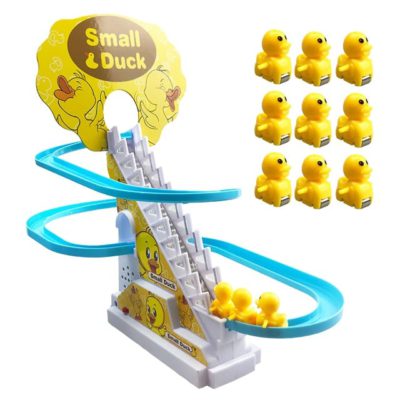 Duck Climbing Stairs,Electric Music Duck Climbing Stairs Toy