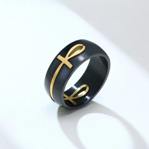 Ankh prsten od nehrđajućeg čelika