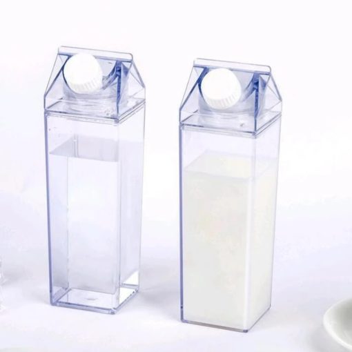 Пластмасова бутилка за вода от кашон за мляко, бутилка за вода от кашон