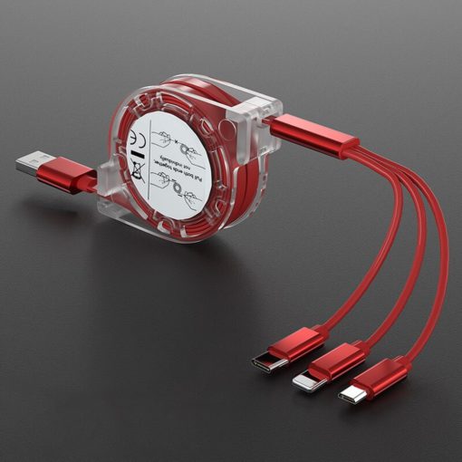 3-in-1 Kudzosa USB Cable Data Charger