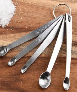 Labelled Mini Measuring Spoons Set of 5