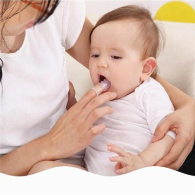 Baby Finger Toothbrush And Storage Box