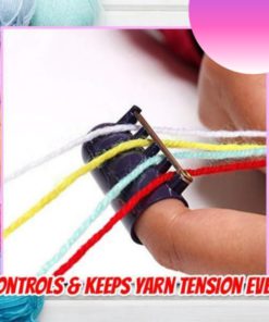 Knitting Thimble Yarn Guide