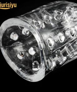 Staminal Transparent Delayed Penis Vibrator