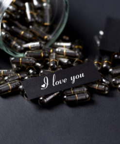 100 Pcs Wishes Expression Message Capsules