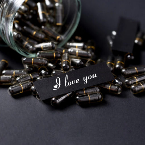 100 Pcs Wishes Expression Message Capsules