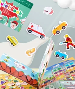 Busy Book for Child to Develop Learning Skills