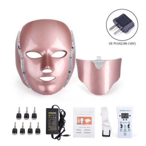 Maskë fytyre me terapi LED me 7 ngjyra