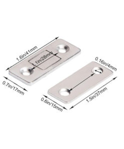 Punch-free Magnetic Door Closer