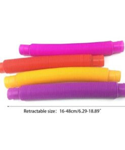 Colorful Plastic Pop Tube
