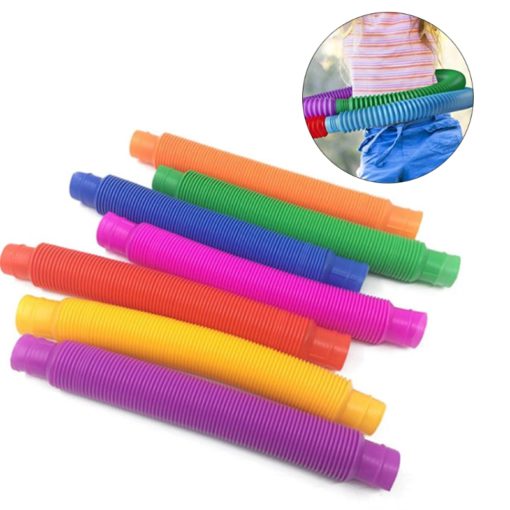 Colorful Plastic Pop Tube