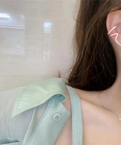 Zircon Pearl Ear Clamp