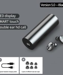 Space Capsule Bluetooth Earbuds
