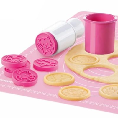 Non-Stick Cookie Stamp and Cutter