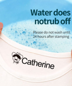 Cute Animal Shape Name Stamps