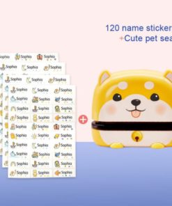 Cute Animal Shape Name Stamps