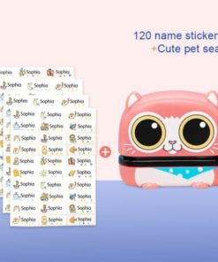 Cute Animal Shape Name Stamps