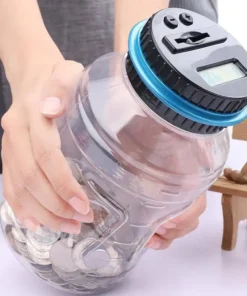 Digital Coin Counting Money Jar