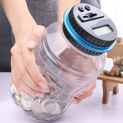 Digitális érmeszámláló Money Jar