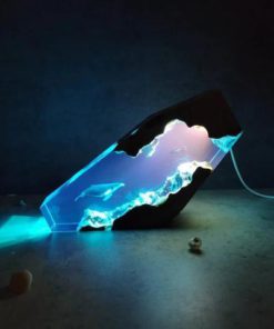 Diver Whale Night Light