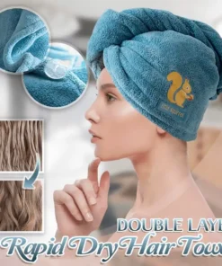 Extremely Thick Rapid Dry Hair Towel