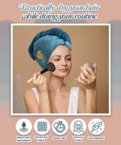 Extremely Thick Rapid Dry Hair Towel