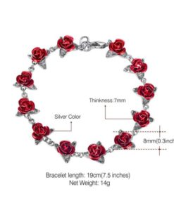 12 Reasons Rose Bracelet