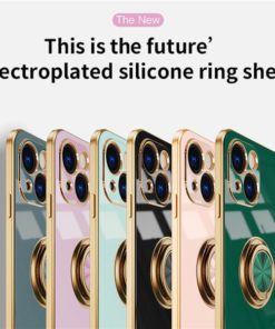 iPhone 11 12 13 Magnetic Ring Holder Case