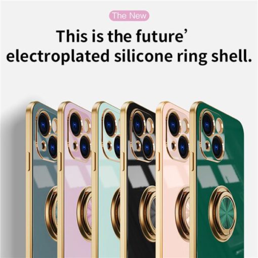 iPhone 11 12 13 Magnetic Ring Holder Case