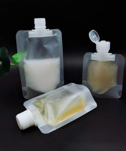 Portable Travel Fluid Dispensing Packing Bag