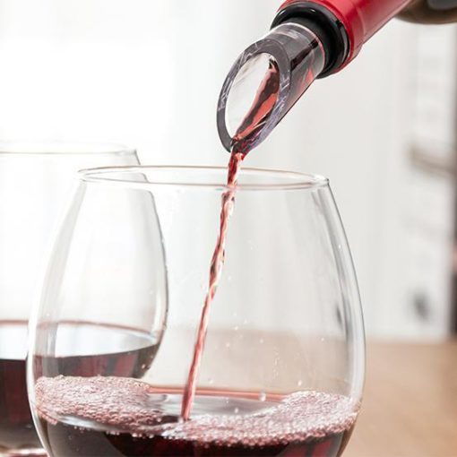 Aeratore di bottiglia di vinu