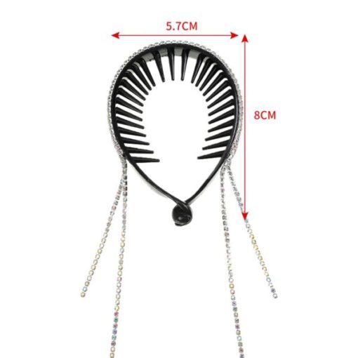 ʻO Rhinestone Hairpin Horsetail Clip