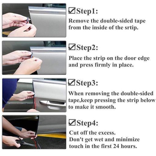 Лайсна за протектор за ръбове на вратата на автомобила