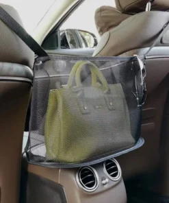 Space-Saving Net Pocket Car Handbag Holder