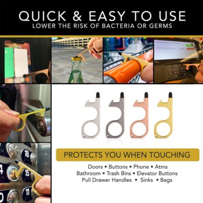 Anti-Germ No Touch Key For Everyday Use