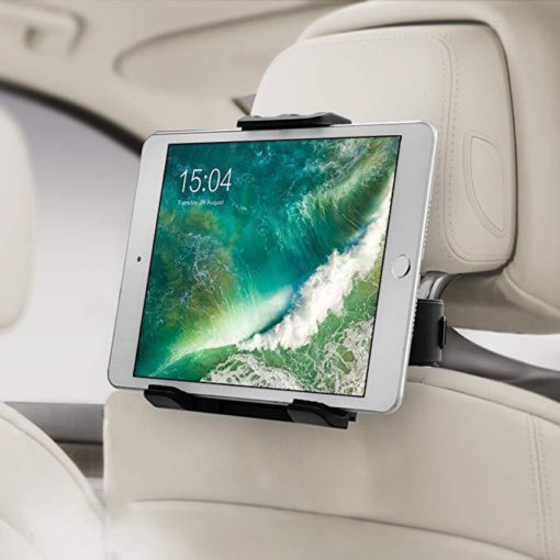 Soporte para tableta con soporte para reposacabezas de asiento de automóvil