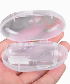 Baby Finger Toothbrush And Storage Box