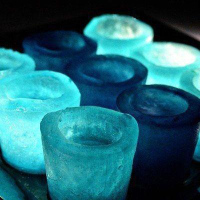 Ice Shot Glass Maker Tray For Frozen Drinks