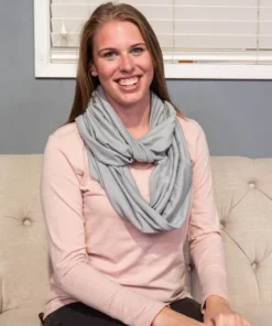 Anti Theft Scarf with Pocket