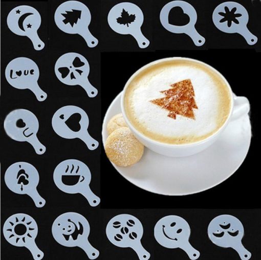 Coffee Art Stencils