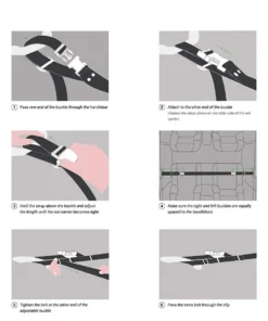 Fishing Rod Carrying Straps