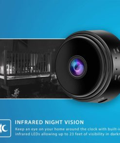 Mini Wireless WIFI Spy Camera with Sensor Night Vision