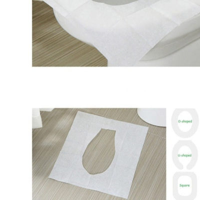 Biodegradable Disposable Plastic Toilet Seat Cover (50 PCS)