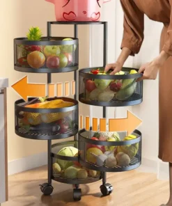 Multifunctional Household Kitchen Shelf
