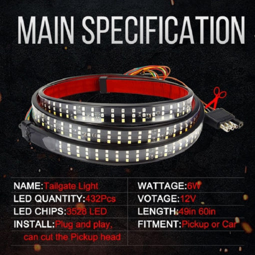 LED టెయిల్‌గేట్ లైట్లు