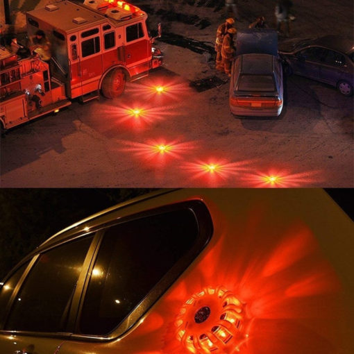 LED Road Flares Blinkande varningsljus, blinkande varningsljus