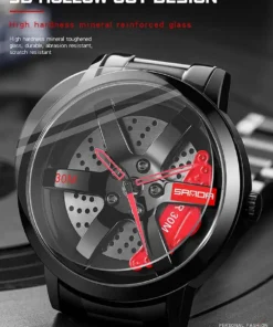 3D Wheel Brake Caliper Watch