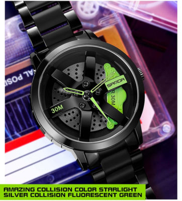 3D Wheel Brake Caliper Watch