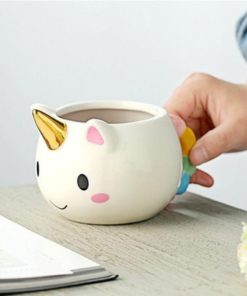 Gold Unicorn Mug